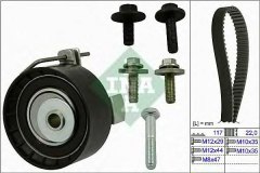 Комплект ремня ГРМ для FORD FOCUS II (DA_, HCP) 1.4 2004-2012, код двигателя ASDA,ASDB, V см3 1388, кВт 59, л.с. 80, бензин, Ina 530049510