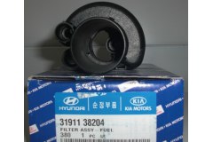 Фильтр топливный для FORD FOCUS II (DA_, HCP) 1.8 2006-2012, код двигателя Q7DA,QQDA,QQDB, V см3 1798, КВт92, Л.с.125, бензин, Hyundai-KIA 3191138204